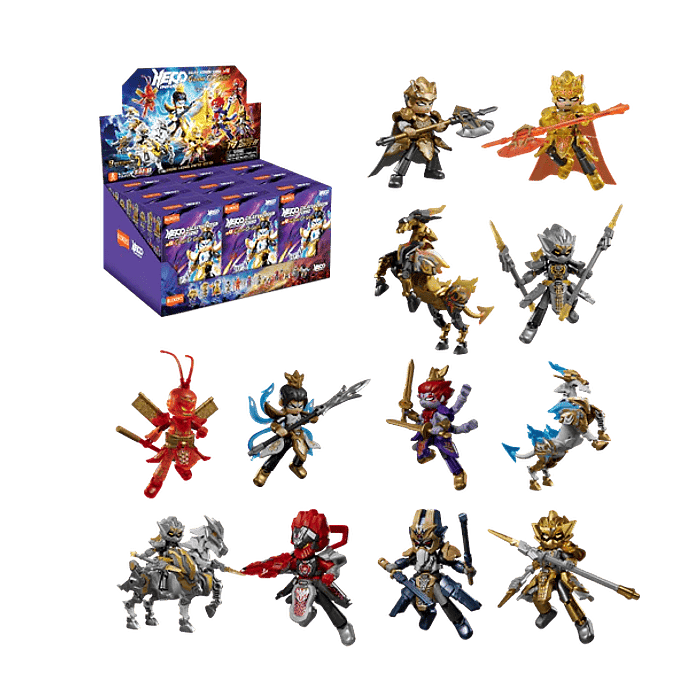 Herospire Warrior Version 04 | Clash of Gods | Caja 9 Figuras al Azar 2