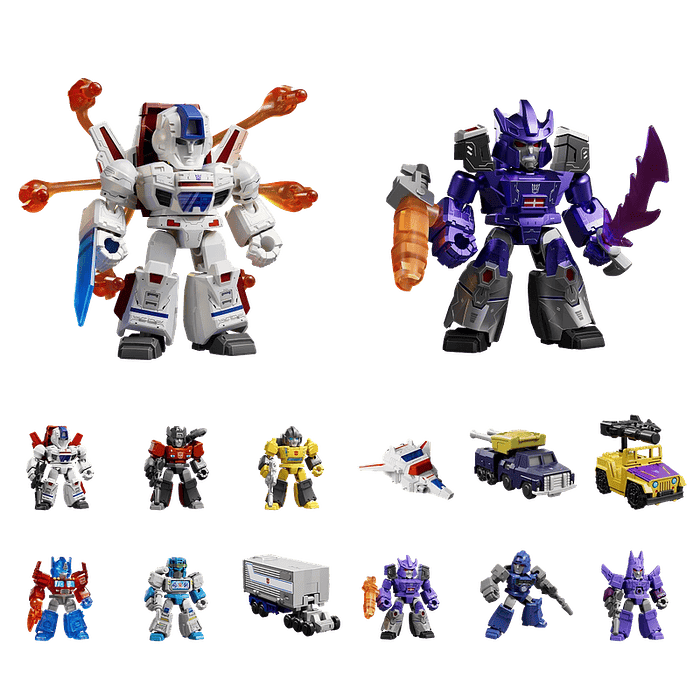 Blokees Figures | Transformers Defender Version 05 Traitor to Tyranny | Caja 12 Figura Al Azar 2