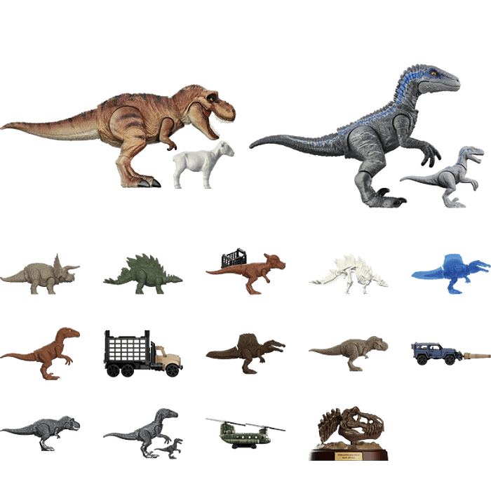 Blokees Figures |  Jurassic World Terraventure TS 01 Dinosaur Capture Operation |  Figura Al Azar 18