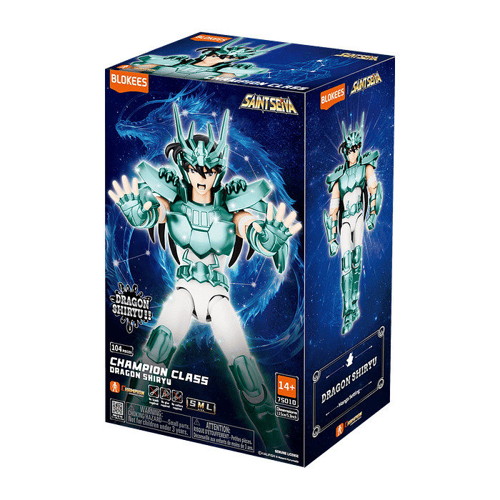 Blokees Figures | Saint Seiya | Champion Class | 09 Dragon Shiryu 1