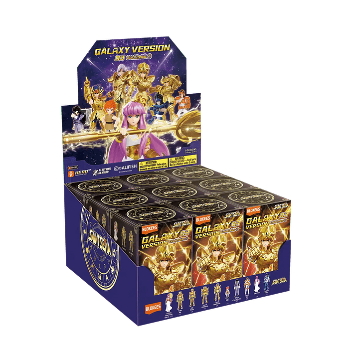 Blokees Figures | Saint Seiya | Galaxy Version 03 | Caja 9 figuras al Azar 1