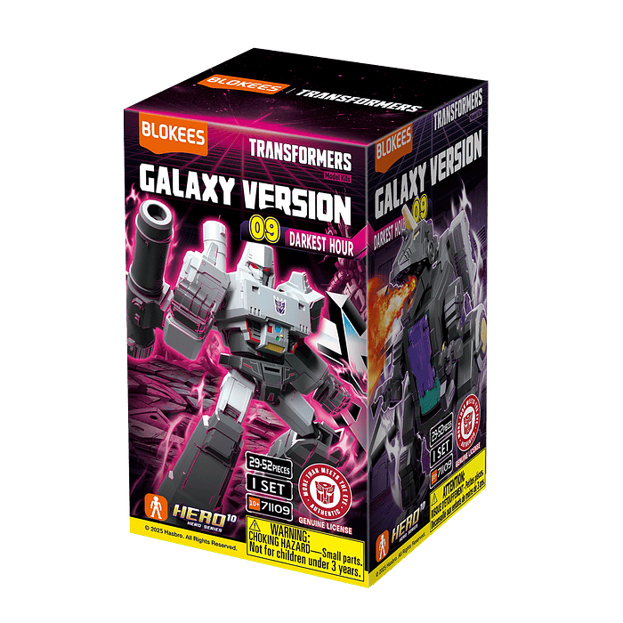 Blokees Figures | Transformers Galaxy Version 09 Darkest Hour | Figuras Al Azar 1
