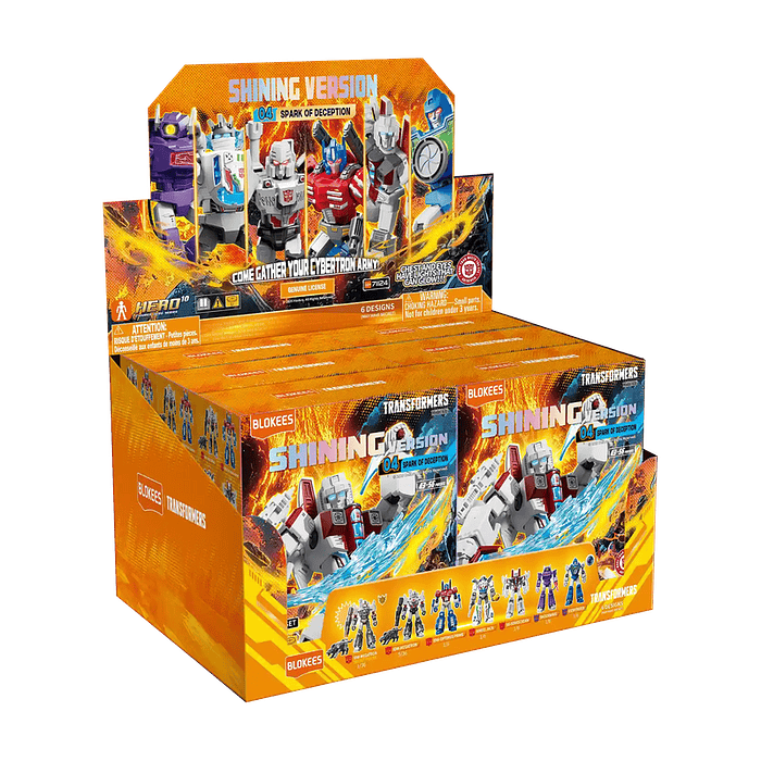 Blokees Figures | Transformers Shining Version 04 | Spark of Deception | Al Azar 10