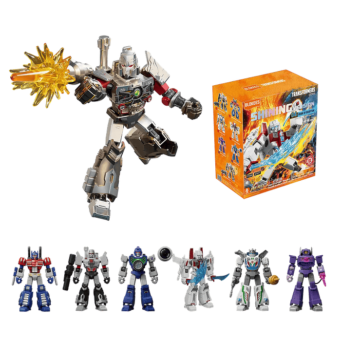 Blokees Figures | Transformers Shining Version 04 | Spark of Deception | Caja 6 Figuras Al Azar 3
