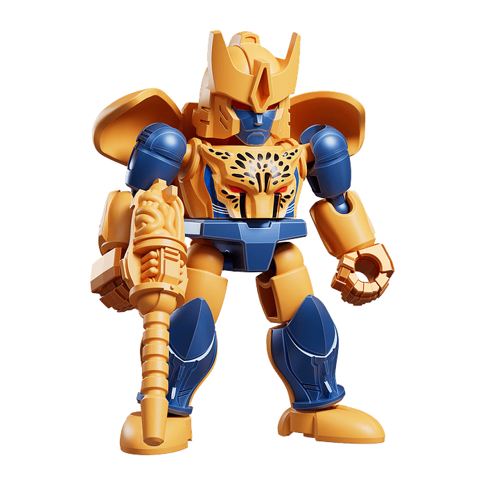 Blokees Figures | Transformers Defender Version 06 Brutal Fang | Al azar 15