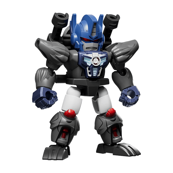 Blokees Figures | Transformers Defender Version 06 Brutal Fang | Caja 12 Figuras Al azar 17