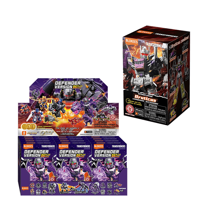 Blokees Figures | Defender Version|  Bruticus Kits Combining Accessory 7