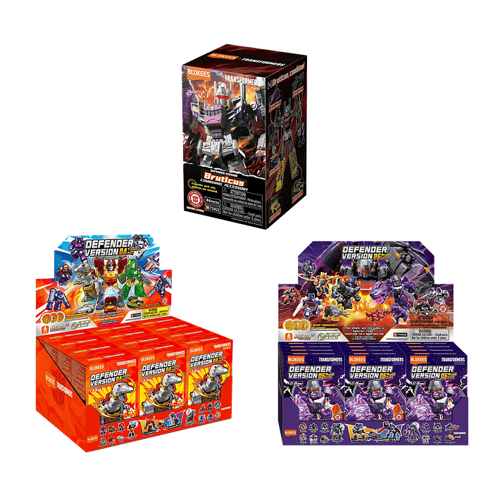 Blokees Figures | Defender Version|  Bruticus Kits Combining Accessory 9