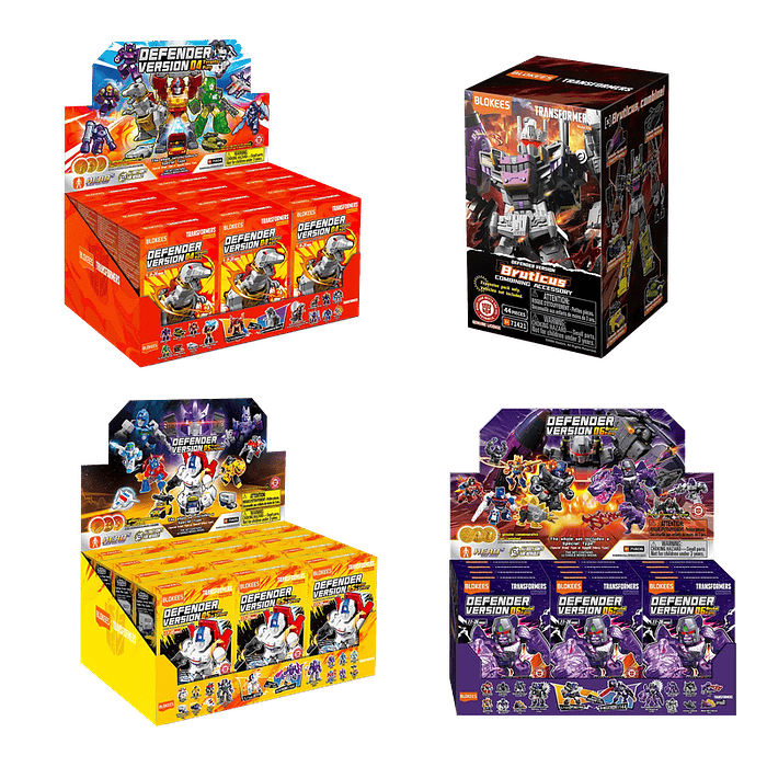 Blokees Figures | Defender Version|  Bruticus Kits Combining Accessory 11