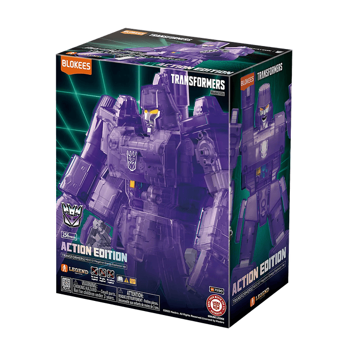 Blokees Figures | Transformers Action Edition  EX G1 Megatron Energy Explosion Ver 1