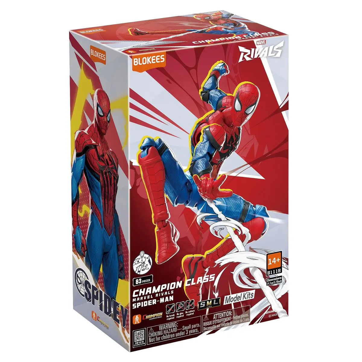 Blokees Figures | Marvel | Rivals| Spider-Man