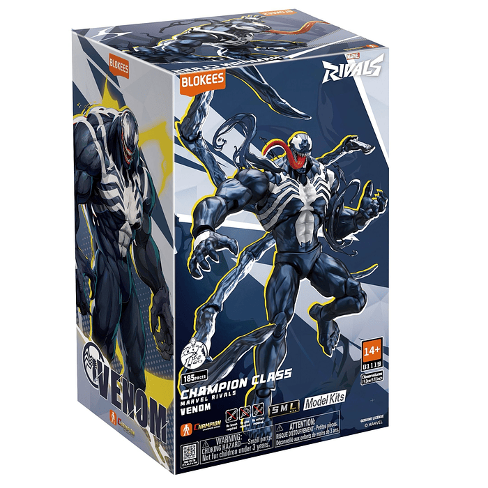 Blokees Figures | Marvel | Rivals | Champion Class 07 | Venom 1