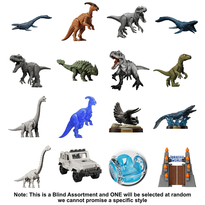 Blokees Figures | Jurassic World Terraventure TS 02 | Welcome to Jurassic World | Figura Al Azar 3