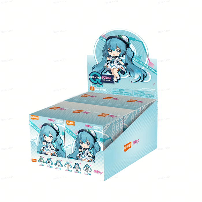 Blokees Figures | Hatsune Miku | Fantastics Q Series 01 Miku With You | Caja 6 Figuras Al Azar 1