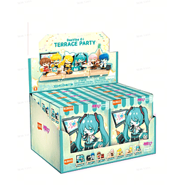 Blokees Figures | Hatsune Miku  | DaaVibe 01 Terrace Party | Caja 6 Figuras Al Azar