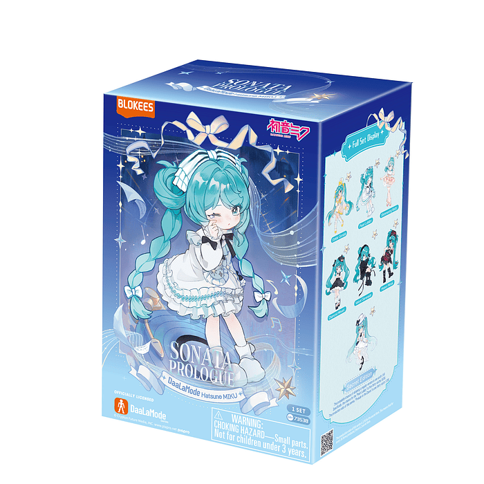 Blokees Figures | Hatsune Miku | DaaLaMode Series 01 Sonata Prologue | Figura Al Azar 1