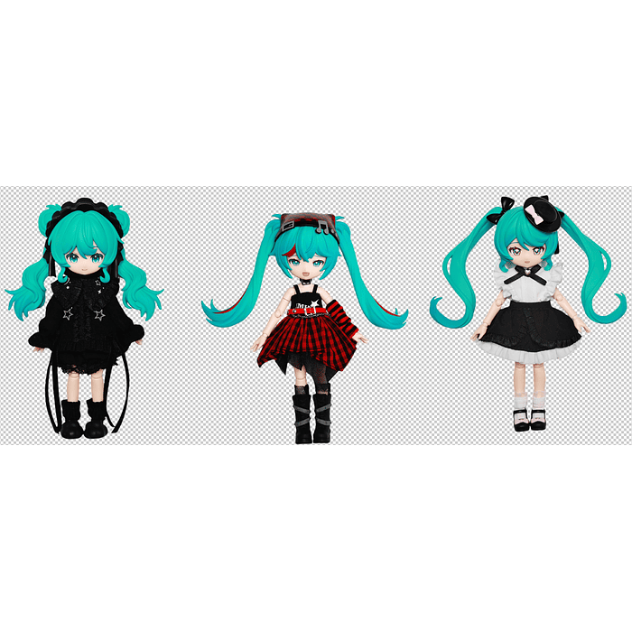Blokees Figures | Hatsune Miku | DaaLaMode Series 01 Sonata Prologue | Figura Al Azar 4