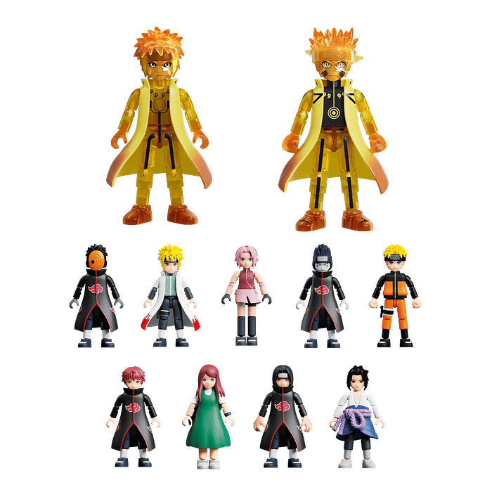 Blokees Figures | Naruto Shippuden | Galaxy Version 01 Ultimate Bond | Figura Al Azar 3