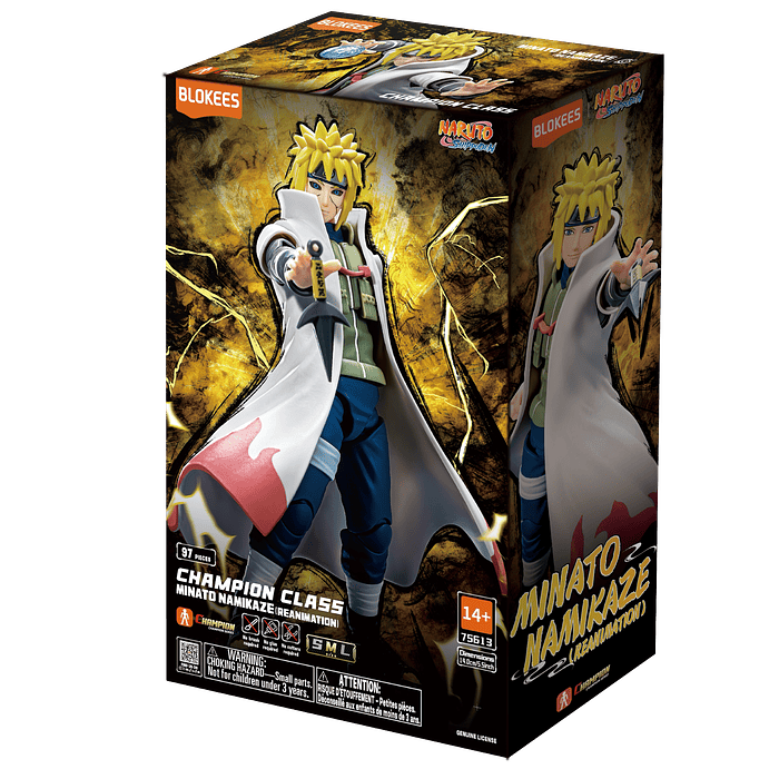 Blokees Figures | Naruto Shippuden |  Champion Class 03 | Minaato Namikaze 1