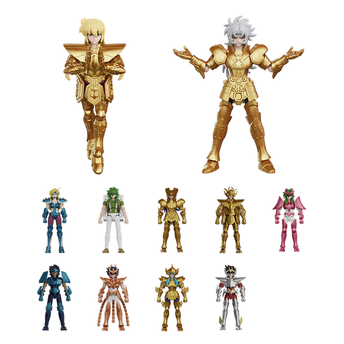 Blokees Figures | Saint Seiya | Galaxy Version 04 |Gold Zodiac ② | Figura Al Azar 2