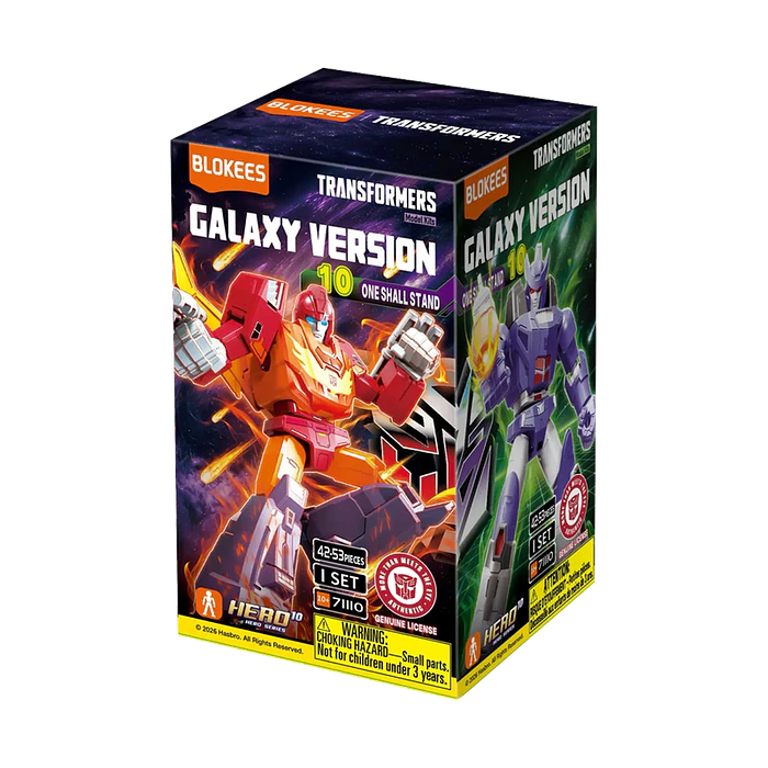 Blokees Figures | Transformers Galaxy Version 10 | One Shall Stand | Caja 9 Figuras Al Azar 2