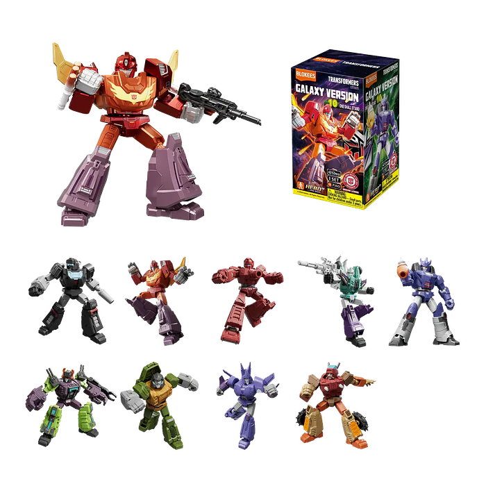 Blokees Figures | Transformers Galaxy Version 10 | One Shall Stand | Caja 9 Figuras Al Azar 3