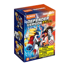 Blokees Figures | Transformers Defender Version 07 Power of the Beast | Figura Al azar