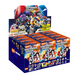 Blokees Figures | Transformers Defender Version 07 Power of the Beast | Caja 12 Figuras Al azar