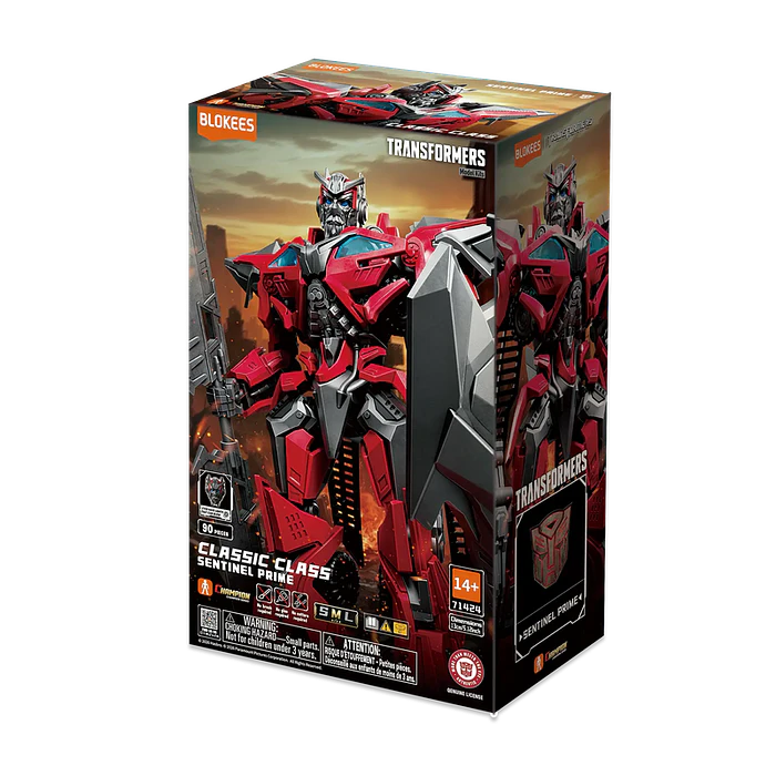 Blokees | Classic Class 24 | Dark of the Moon | Sentinel Prime 1