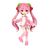 Blokees Figures | Hatsune Miku | DaaLaMode Series | Sakura Miku 2