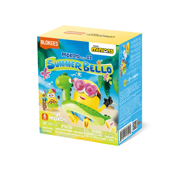 Blokees Figures | Minions Serie Mokoo | 02 Summer Bello 1