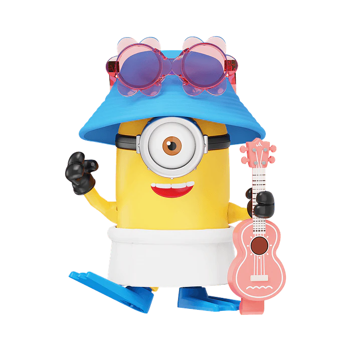 Blokees Figures | Minions Serie Mokoo | 02 Summer Bello | Set 6 figuras al Azar 6