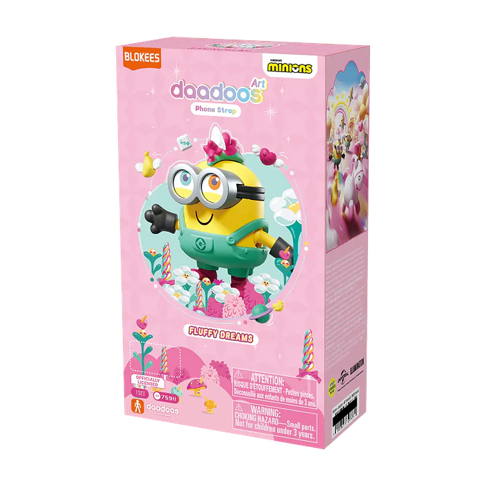 Blokees Figures | Minions daadoos Art Series 01 | Fluffy Dreams | Figura Al Azar 1