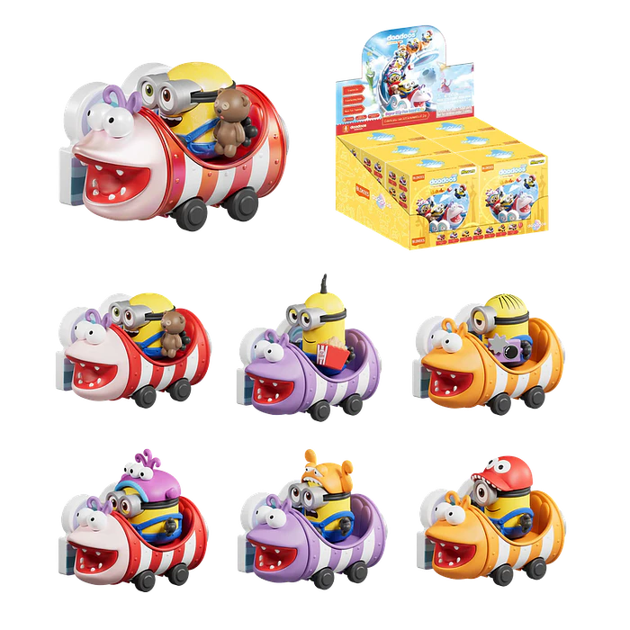 Blokees Figures | Minions daadoos Nest Series 01| Super Silly Fun Land Ride | Figura Al Azar 2