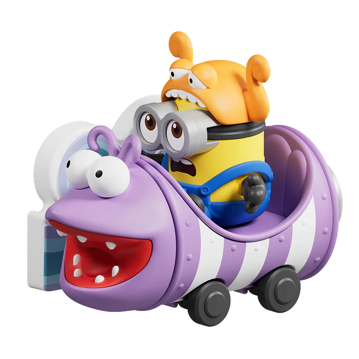 Blokees Figures | Minions daadoos Nest Series 01 | Super Silly Fun Land Ride | Caja 6 Figuras Al Azar 8