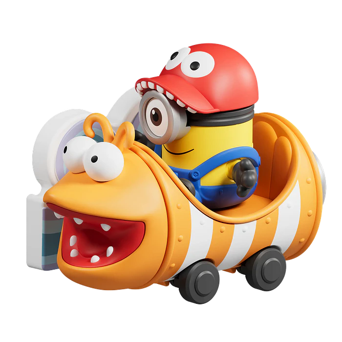 Blokees Figures | Minions daadoos Nest Series 01 | Super Silly Fun Land Ride | Caja 6 Figuras Al Azar 9