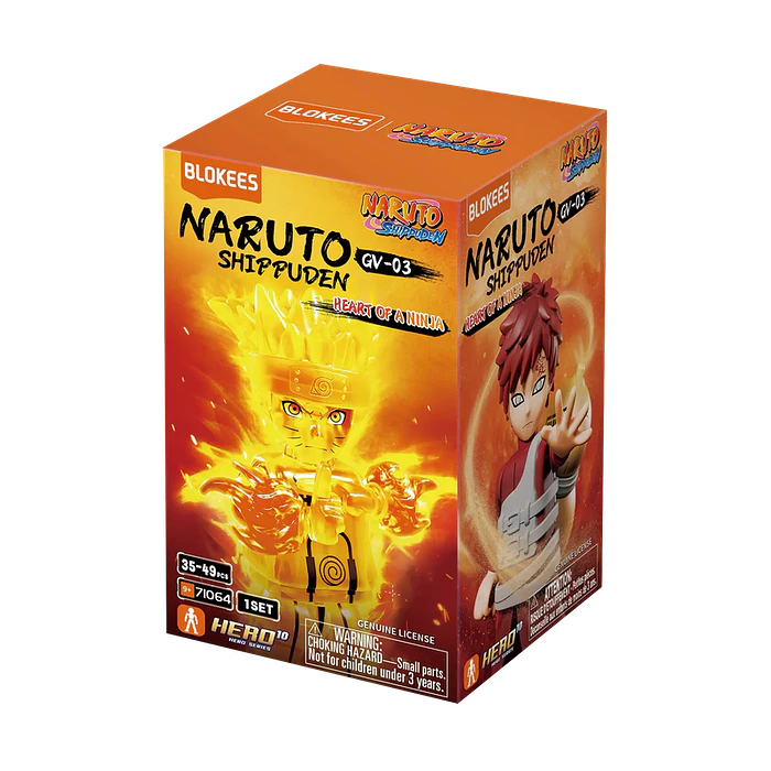 Blokees Figures | Naruto Shippuden | Galaxy Version 03 Heart of a Ninja | Figura Al Azar 1
