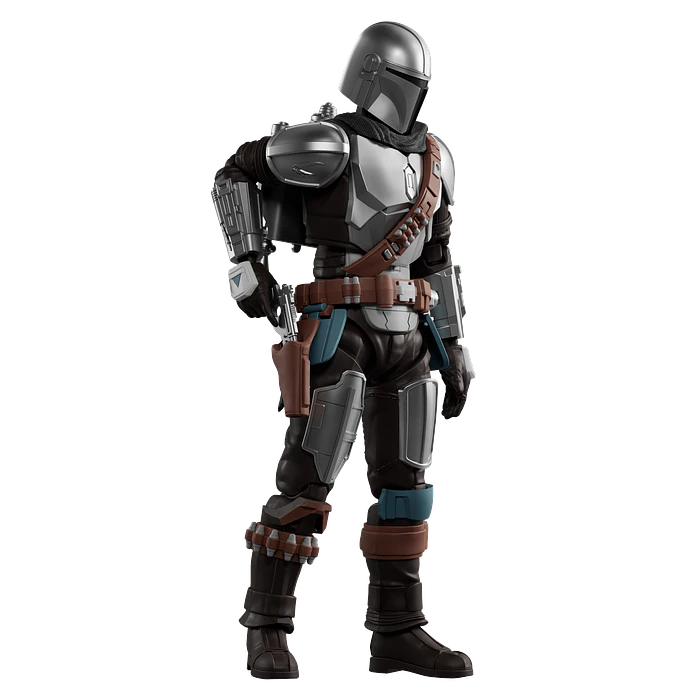 Blokees Figures | Star Wars | Champion Class | CC05 | Din Djarin & Grogu 5