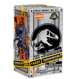 Blokees Figures | Jurassic World Terraventure TS 03 | Jurassic World Laboratory | Figura Al Azar