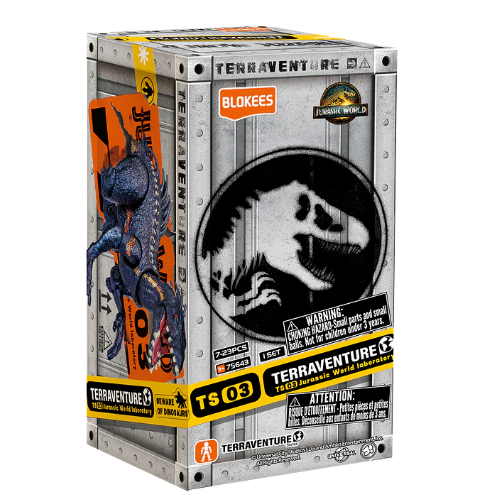 Blokees Figures | Jurassic World Terraventure TS 03 | Jurassic World Laboratory | Caja 12 Figuras Al Azar 2