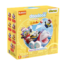 Blokees Figures | Minions daadoos Nest Series 01| Super Silly Fun Land Ride | Figura Al Azar