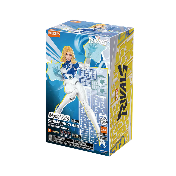 Blokees Figures | Marvel | Rivals | Champion Class 11 | INVISIBLE WOMAN™ 1