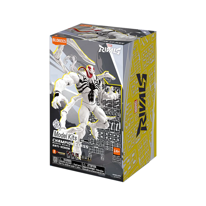 Blokees Figures | Marvel | Rivals | Champion Class 15 | ANTI-VENOM™ 1