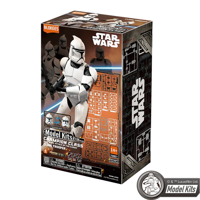 Blokees Figures | Star Wars | Champion Class | CC07 | CLONE TROOPER™ 1