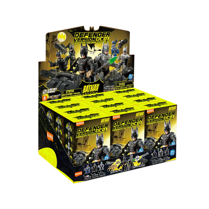 Blokees Figures | DC | Defender Version | 01 | Legendary Batman Assemble | Caja 12 Figuras Al Azar 1