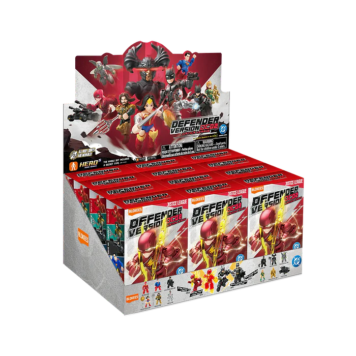 Blokees Figures | DC | Defender Version | 02 | Justice League | Caja 12 Figuras Al Azar 1