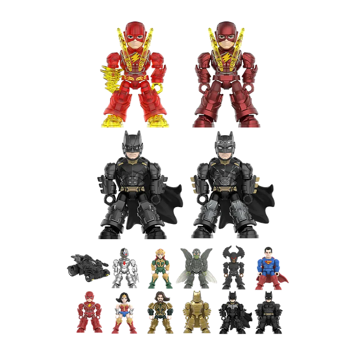 Blokees Figures | DC | Defender Version | 02 | Justice League | Caja 12 Figuras Al Azar 2