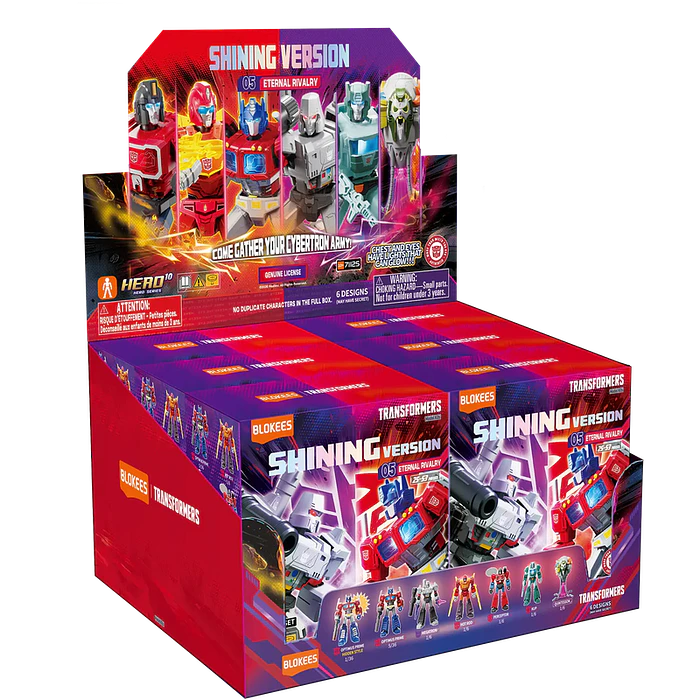 Blokees Figures | Transformers Shining Version 05 Eternal Rivalry | Caja 6 figuras Al Azar 1