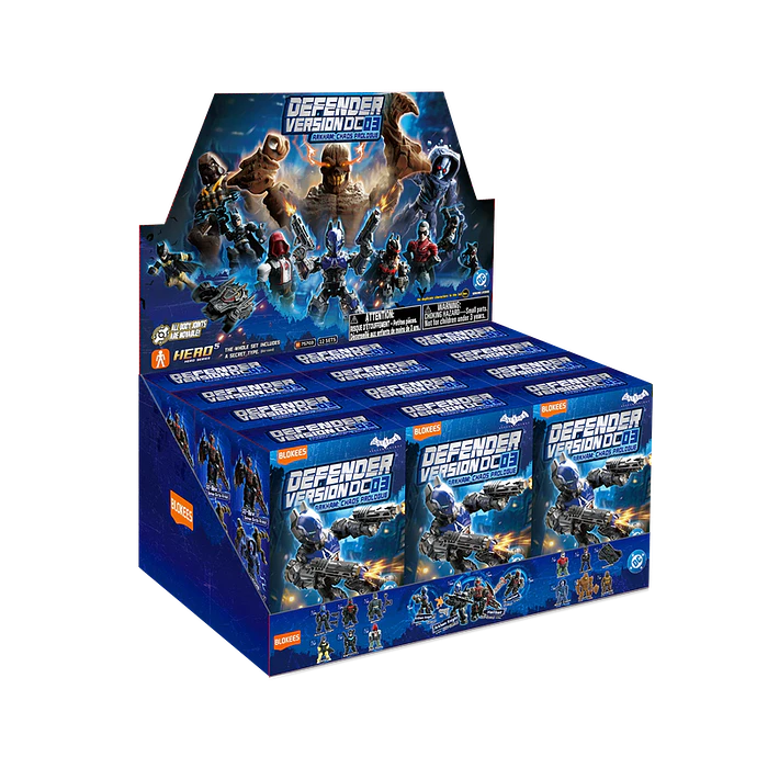Blokees Figures | DC | Defender Version | 03 | Arkham: Chaos Prologue | Caja 12 Figuras Al Azar 1