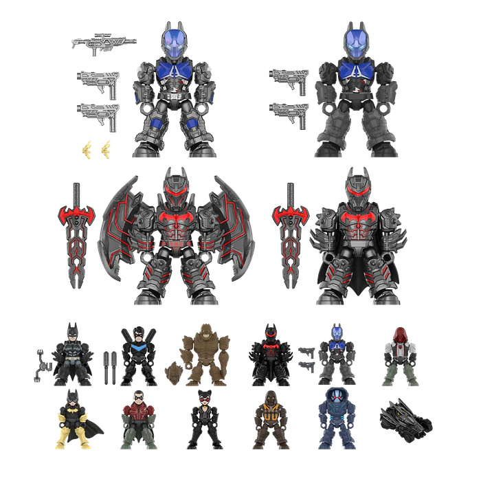 Blokees Figures | DC | Defender Version | 03 | Arkham: Chaos Prologue | Caja 12 Figuras Al Azar 2